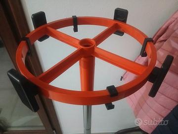 appendiabito portaombrello anni 70 space age 