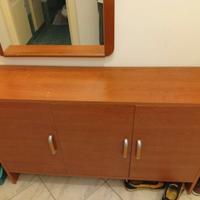 mobile camera - divano pelle - letto e comodini ca