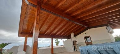 Struttura in legno lamellare