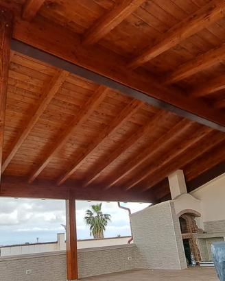 Struttura in legno lamellare