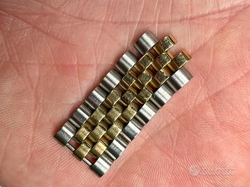 Rolex maglie jubilée acciaio e oro datejust/ gmt