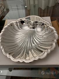 Conchiglia di silver plate