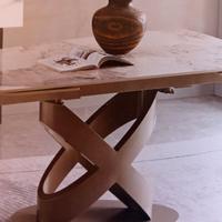 Tavolo allungabile in marmo