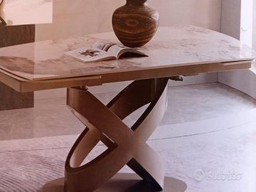 Tavolo allungabile in marmo