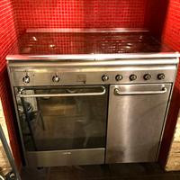 Blocco cucina a gas smeg