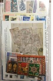 collezione francobolli d'Italia dal 1972 al 2013