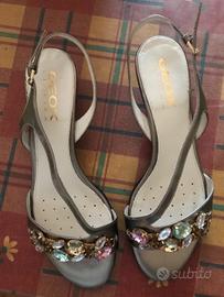 Sandali Geox con Swarovski
