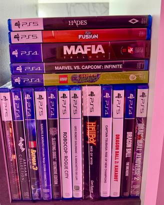 PS5 PS4 - 36 TITOLI DISPONIBILI LOTTO/SINGOLI -
