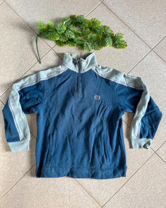 RARA Felpa Vintage/Y2K Sergio Tacchini Blu/Grigio