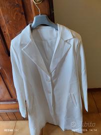 giacca donna bianca 