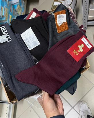 Stoc 250 calze da uomo marche italiane