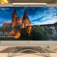 Hp all in One, schermo 24”, hard disk 1Tb, Ram 8Gb