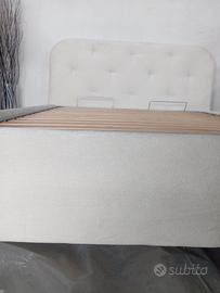 letto matrimoniale contenitore sfoderabile nuovo 