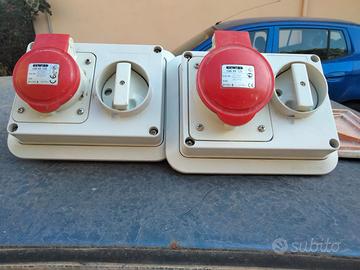 Presa fissa interbloccata orizzontale Swiss