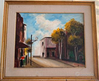 Dipinto olio su tela 1978