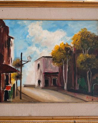Dipinto olio su tela 1978