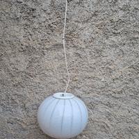 Lampadario sfera murano ragnatela