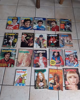 19 riviste fumetti anni '80 Paninari 
