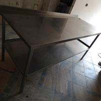 Tavolo acciaio inox banco da lavoro