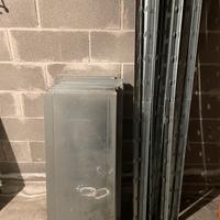 Scansie di lamiera. 100x40 x180h