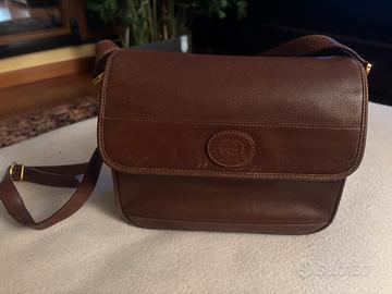 Borsa Gucci pelle marron con tracolla