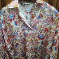 zara blusa donna manica lunga 