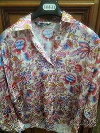 zara blusa donna manica lunga 