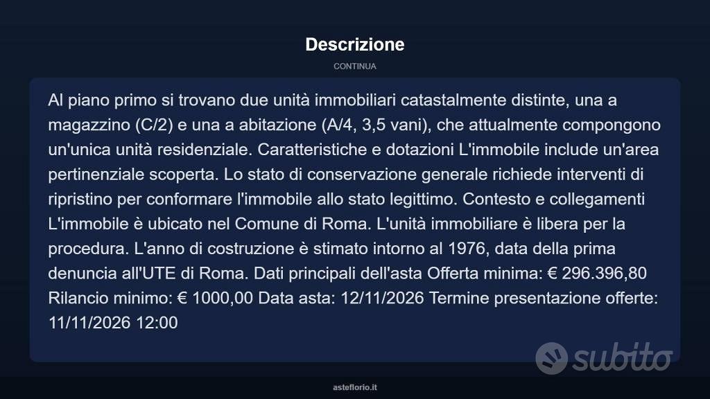 Appartamento – Roma, Lunghezza - Vista 5