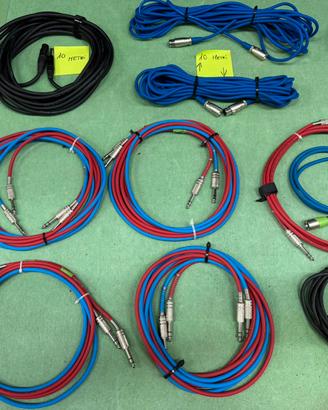 Cavi Audio vari professionali