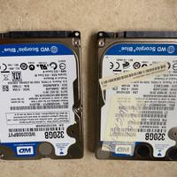 3 hard disk western digital da 320 GB HGST 500 GB