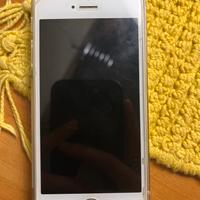 iPhone 5s silver con cover trasparente