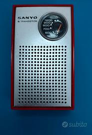 Radio Sanyo TH-632 6 transistor made in Japan