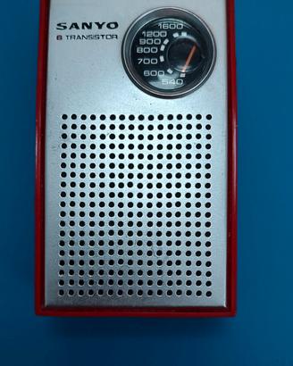 Radio Sanyo TH-632 6 transistor made in Japan