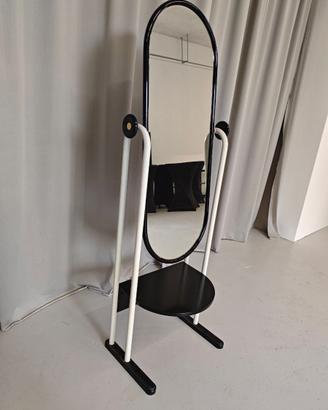 Specchio da terra design postmodern anni '80