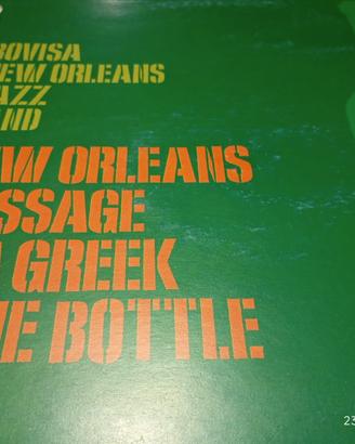 Vinile  New Orleans Message in a green Wine Bottle