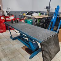 Ponte sollevatore professionale per moto 