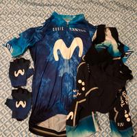 Completo Ciclismo Gobik Movistar, 5 Pezzi