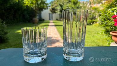 Bicchieri Baccarat cristallo Tumbler e Hightball