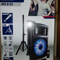 KARMA HPS B12S Cassa Attiva con Radiomicrofono
