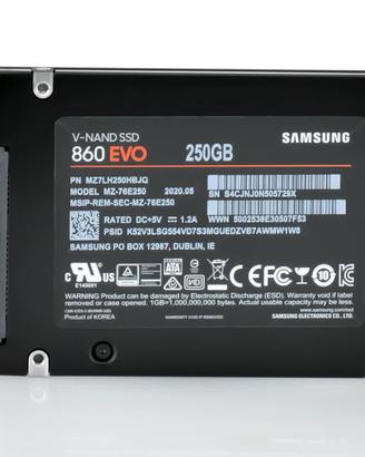 SSD SAMSUNG EVO 870/860 DA 250GB