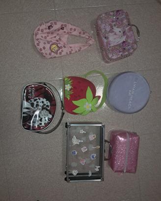 trousse,borsette,valigette per bambine 