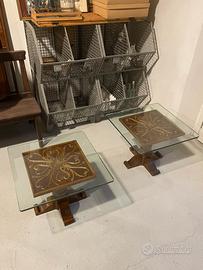 Coppia tavoletti da salotto