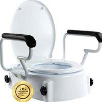 OrtoPrime Rialzo WC Inclinabile con Braccioli Pieg