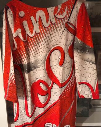 Vestito Moschino Coca Cola