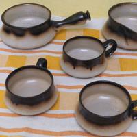 Set in ceramica Mancioli anni 70