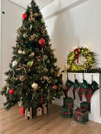 Albero di Natale con pino super realistico h240