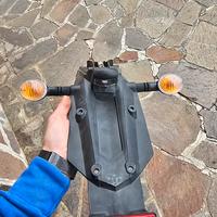 porta targa con luci originale ktm