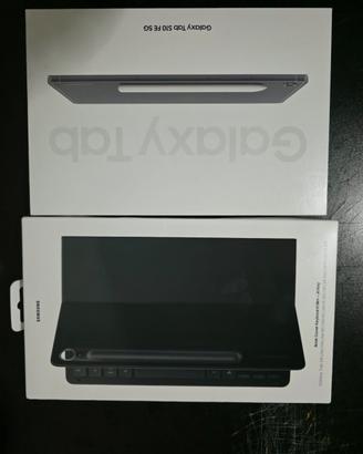 Galaxy Tab S10 FE 5G 256 gb con cover keyboard 