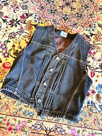 Gilet in denim