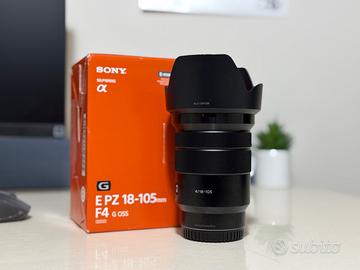 Sony Obiettivo 18–105 mm F4 G OSS per APS-C Zoom